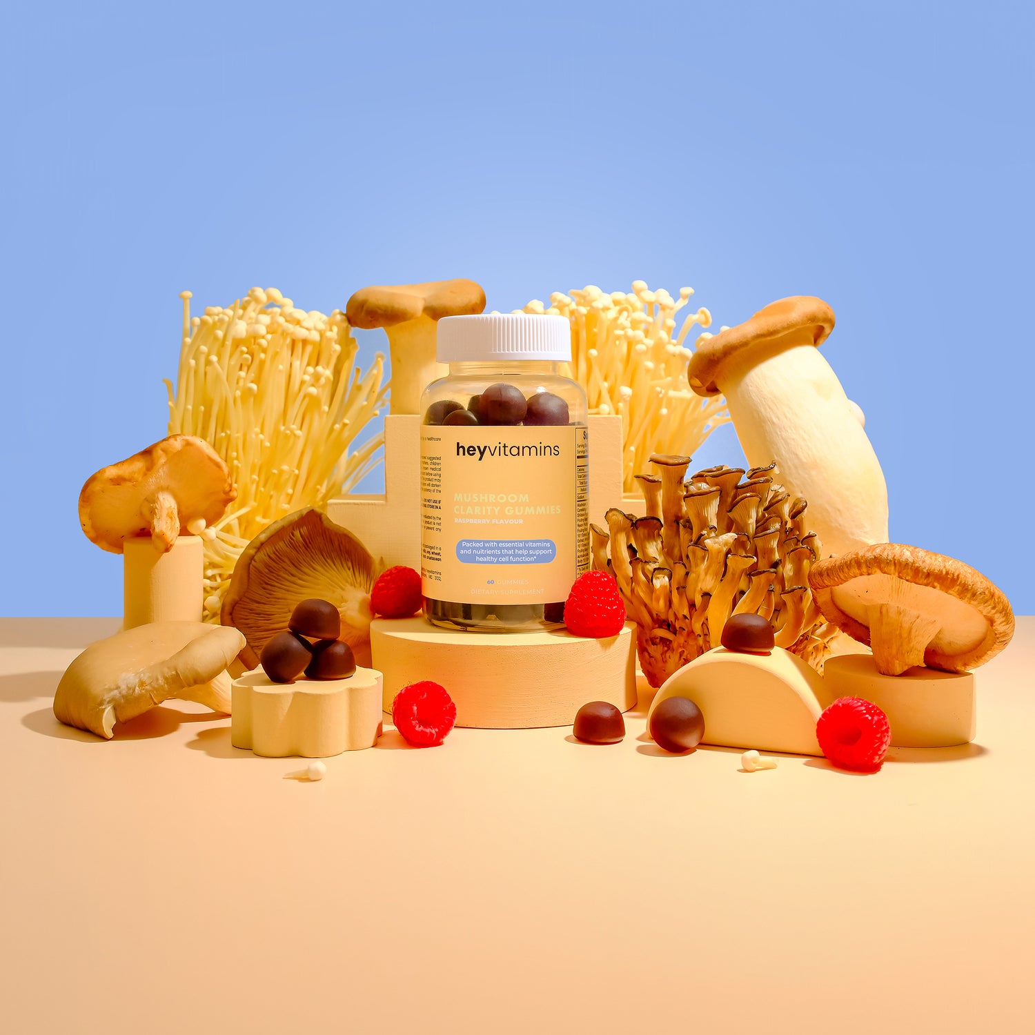 heyvitamins Mushroom Clarity Gummies