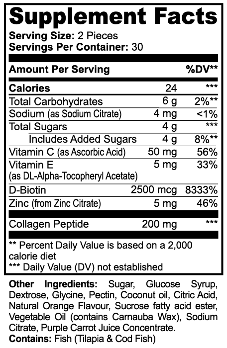 Glow Up Collagen Gummies - heyvitamins