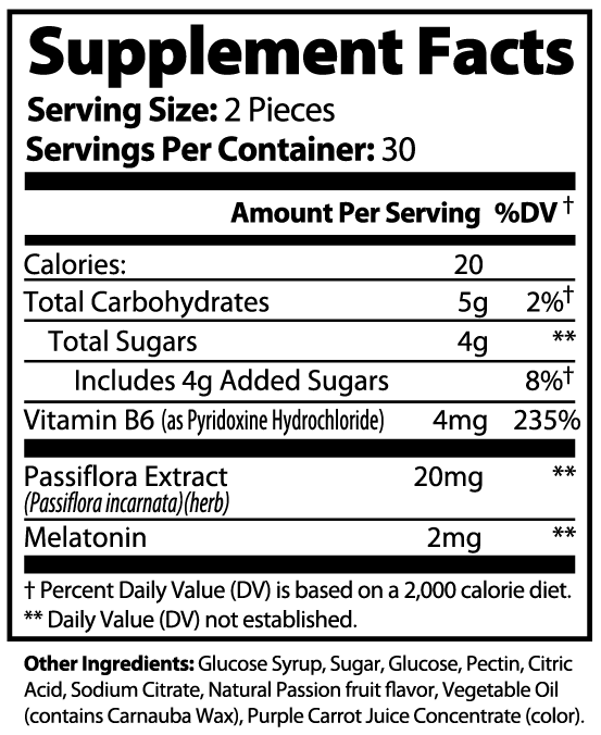 Sleep & Calm Melatonin Gummies - heyvitamins