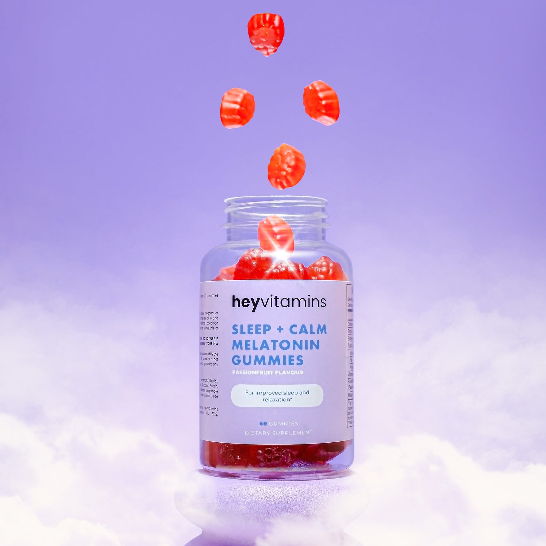 Sleep & Calm Melatonin Gummies - heyvitamins
