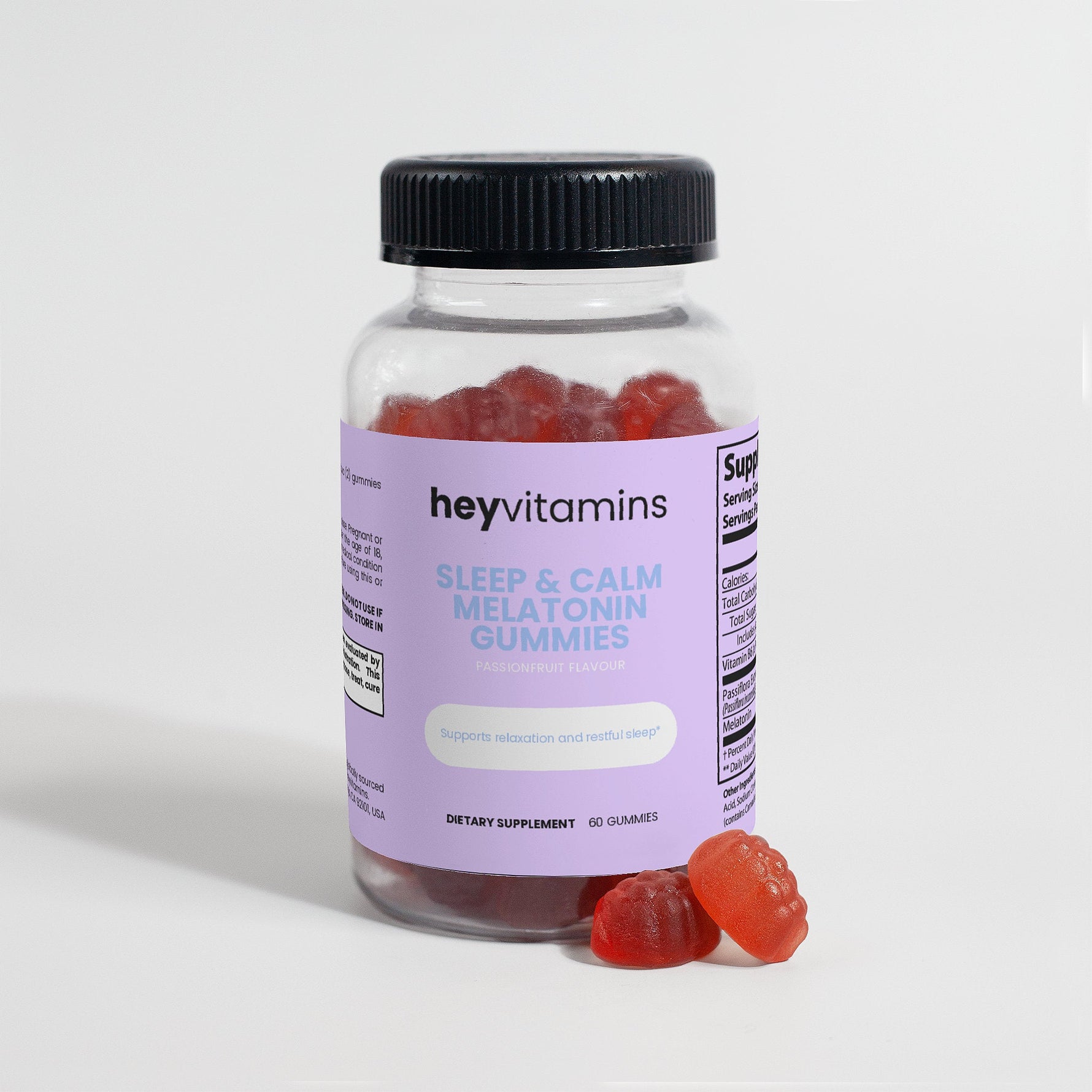 Sleep & Calm Melatonin Gummies - heyvitamins